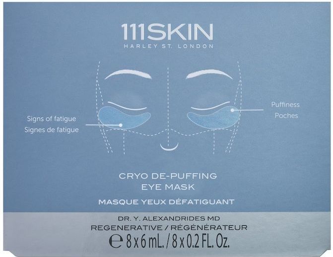 111Skin - Cryo De-Puffing Eye Mask Set - 8x6ml - Gezichtsmaskers