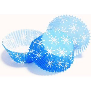 Sneeuwvlokken Mini Baking Cups (100 stuks) (PME)