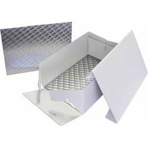 PME Cake Box & Oblong Cake Board (3mm) 38x27,8 cm