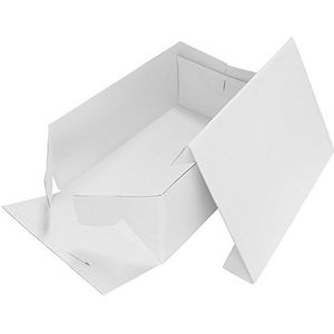 PME CBO904 taartdoos, rechthoekig, 43 x 33 cm, wit