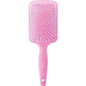Lee Stafford Core Pink Borstel voor Glanzend en Zacht Haar Smooth & Polish Paddle Brush 1 st