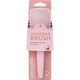 Lee Stafford - Coco Loco Handbag Paddle Brush - Haarborstel - Zwart - Natuurlijke en Synthetische Haren