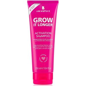 Lee Stafford - Grow Long & Strong Shampoo - Groen - 250ml