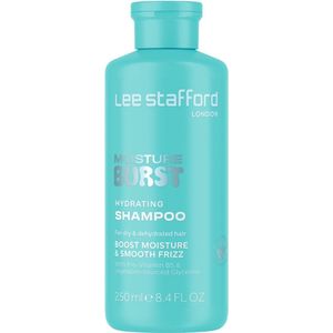 Lee Stafford Moisture Burst Hydrating Shampoo intensief regenererende shampoo voor Beschadigd Haar 250 ml