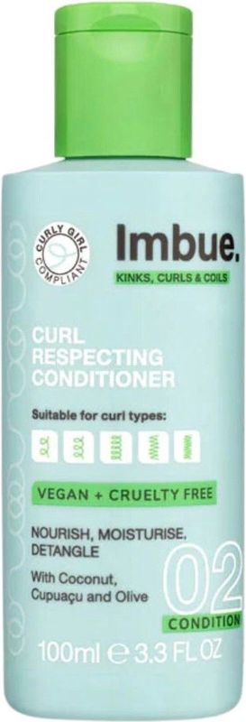 Imbue - 02 Condition Curl Respecting Conditioner - Hydratatie - Vrij van Parabenen