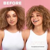 Lee Stafford - 2 In 1 Edge Brush & Comb - Haarborstel - Zwart - Kunststof