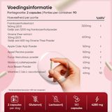 Afslankmiddelen - Raspberry Ketone - 180 Capsules - Vegan