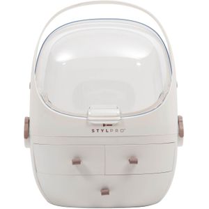 STYLPRO - Beauty Pod - Opbergdoos - Transparant - Draagbaar - Waterdicht