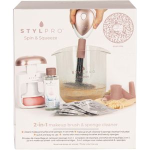 StylPro Spin and Squeeze Makeup Brush and Beauty Sponge Cleaner