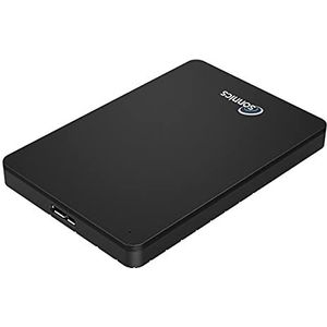 Sonnics 750 GB USB 3.0 externe harde schijf, compatibel met Windows PC, Mac, Smart TV, Xbox One en PS4, zwart