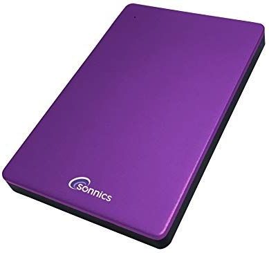 Sonnics - Draagbare Externe Harde Schijf - Violet - 1TB - USB 3.1