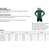 PowerLayer by TCA - Compressietop - Rood - Lange Mouwen - Heren en Jongens