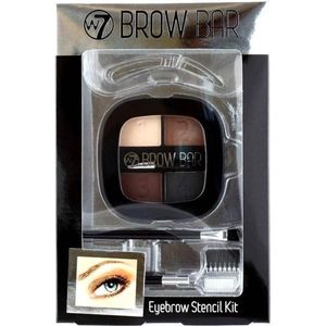 W7 Brow Bar Eyebrow Stencil Kit