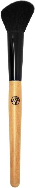 W7 - Angled Blusher Brush - Borstel - Zwart - Zachte Haren