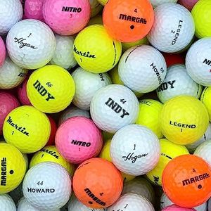 Second Chance 24 golfballen gemengd met draagtas