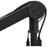 NZXT Boom Arm - AP-BOOMA-B1 - Streaming Microfoon Boom Arm - Discreet Opbergen van USB & XLR Kabels - Soepel en Stil - Kabelkanaal Afdekkingen - Zwart