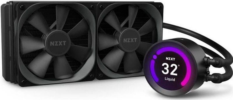NZXT - Kraken Z53 - AIO RGB CPU Vloeistofkoeling - 240 mm - Configureerbaar LCD-scherm