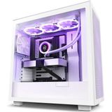 0 NZXT H7 Flow Midi-Tower-Gehäuse Weiß