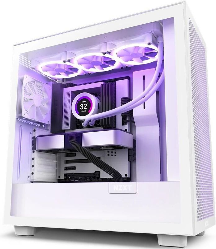 NZXT H7 Flow - Wit