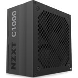 NZXT C1000 PSU - PA-0G1BB-EU - 1000 Watt ATX Gaming PC Power Supply – 80 Plus Gold Certified – Efficient – Fully Modular – Quiet 135mm FDB Fan – Black Sleeved Cables – 10 Year Warranty – Black