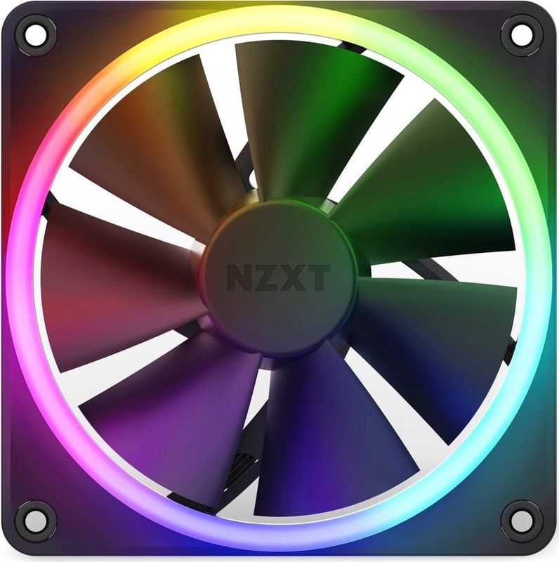 NZXT F120RGB Ventilator RGB zwart