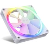 NZXT - F140 RGB TWIN - Ventilator - Wit - 140 mm - 2 Stuks