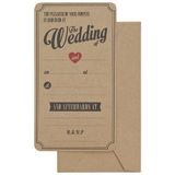 Bruiloft Uitnodigingen The Wedding 18cm