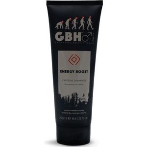 GBH Energy Boost Shampoo Caffeine Shampoo 250ml - Normale shampoo vrouwen - Voor Alle haartypes