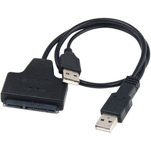 Bipra SATA 2.5 naar USB Harde Schijf Adapter Converter Kabel voor PC/Laptop (USB 2.0)