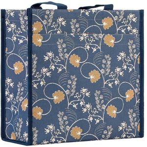 Signare - Cityshopper - Austen Blue - Jane Austen - Gobelinstof