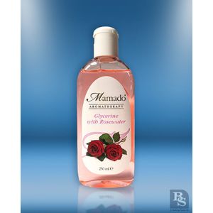 Plantaardige glycerine met rozenwater 250 ml – Mamado