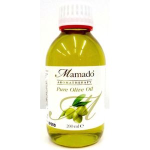 Haarolie Mamado Pure Olijfolie Gezicht Haar (200 ml)