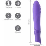 Maiatoys Margo - Silicone Vibrator purple