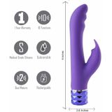 Maiatoys Hailey - Silicone Vibrator Purple