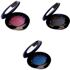 Dollface Mineral Make-up Kerstcadeauset - Oogschaduw Trio in Your Face, Rock the Party, Rebel on a High, 1 stuks