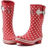 Regenlaars rood met witte stip kort model van Evercratures 41