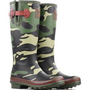 Regenlaars Evercreatures Camo Hoog- 
