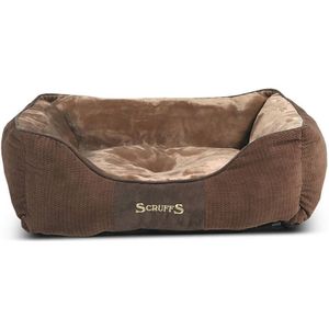 Scruffs Chester Box Bed hondenmand Chocolate (bruin)