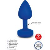 G-Vibe Gplug Butt Plug Small - Zee Blauw