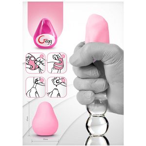 G-Vibe G-Egg - Vibrerende Ei-Masturbator pink