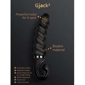 Gvibe - Gjack 2 Vibrator Mystic Zwart