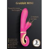 G-VIBE - GRABBIT MINI PINK SILICONE VIBRATOR