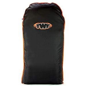 TWF Bodyboard-tas, zwart/oranje