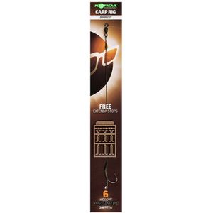 Dark Matter Wide Gape Rig Korda Karpfen Vorfach