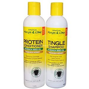 DREAD HEAD RASTA LOCKS & TWISTS JAMAICAN MANGO & LIME LOCKING TINGLE SHAMPOO en CONDITIONER.....,,,,,... DEAL