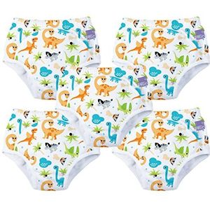 Bambino Mio, Herbruikbare trainingsbroek voor jongens en meisjes, 5-pack, dino, 18-24 maanden