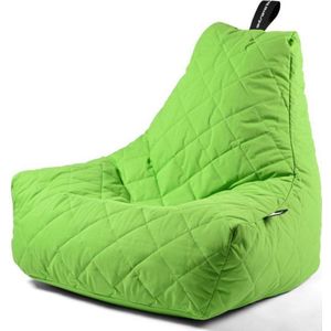 Extreme Lounging - b-bag mighty-b quilted- zitzak voor volwassenen - binnen & buiten - uv- en waterbestendig - Lime