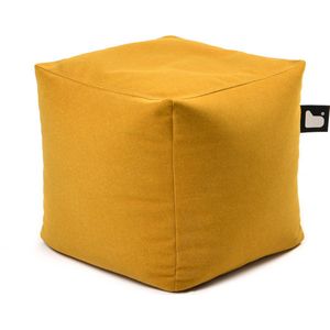 Extreme Lounging - b-box indoor suede - poef - mustard