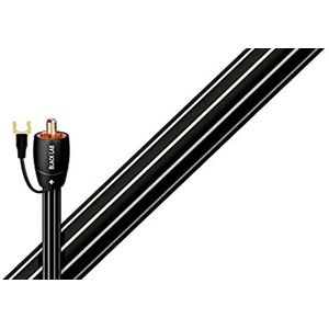 AudioQuest 8 m Black Lab RCA audiokabel zwart - audiokabel (RCA, RCA, koper, 8 m, zwart)