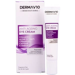 Derma V10 Anti-aging OogcrÃ¨me - 15ml